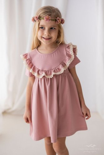 Emma dívčí šaty  lily grey- malvinka.cz