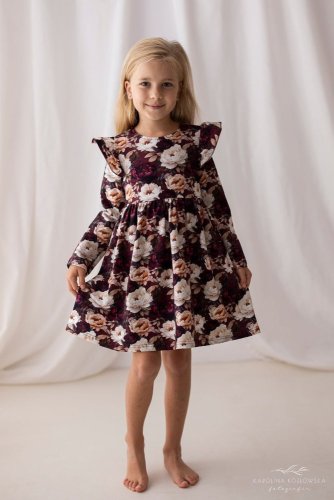 Podzimní romantika v tónech vínové a krémové | malvinka.cz