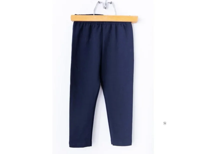 Dívčí legíny zateplené Lily Grey - Navy - Velikost oblečení: 98 / 3 roky