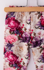 Dívčí legíny s květinovým potiskem – pohodlné a stylové Dívčí legíny s květinovým potiskem – pohodlné a stylové