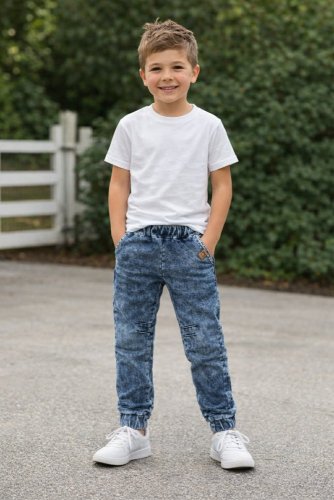 Dětské Baggy jeans-hoppy - Velikost oblečení: 116 / 6 let