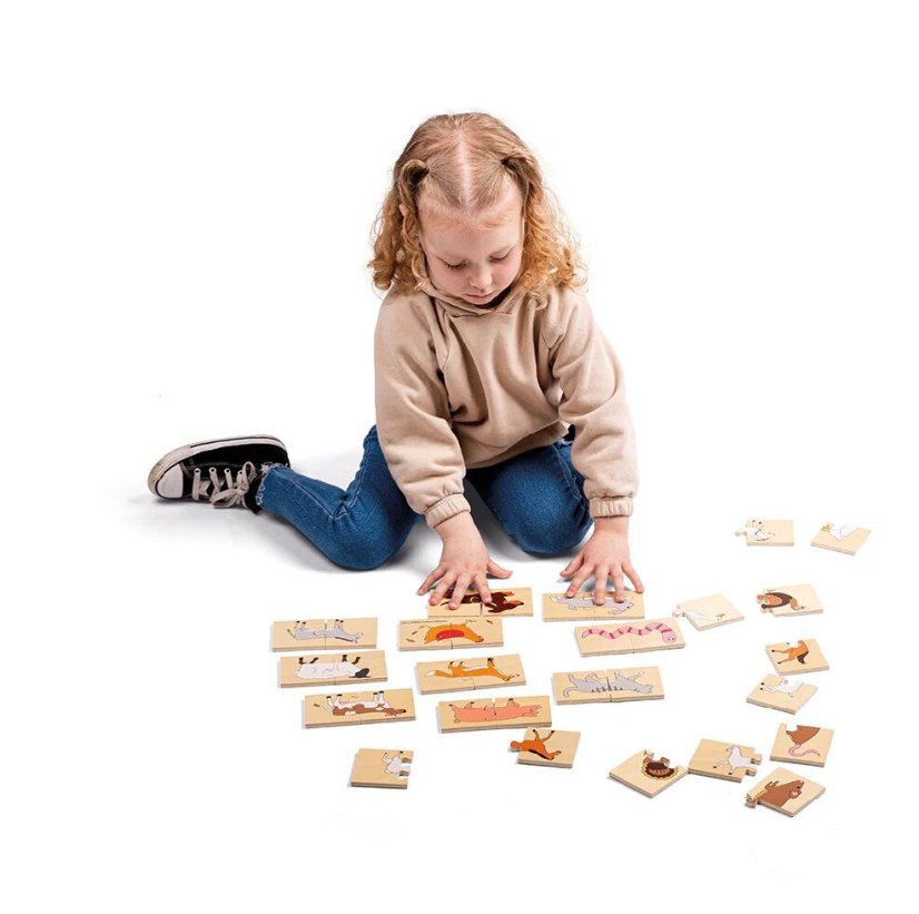 DIDAKTICKÉ PUZZLE ZVÍŘÁTKA| Malvinka.cz