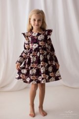 Podzimní romantika v tónech vínové a krémové | malvinka.cz