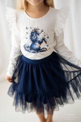 Jednorožcová blůzka pro malé snílky/malvinka.cz Jednorožcová blůzka pro malé snílky/malvinka.cz