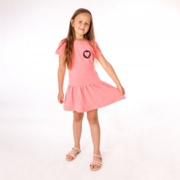 Dívčí šaty a tuniky - Střih - Krátký rukáv
