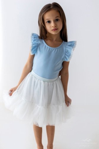 modrá bluzka lily grey