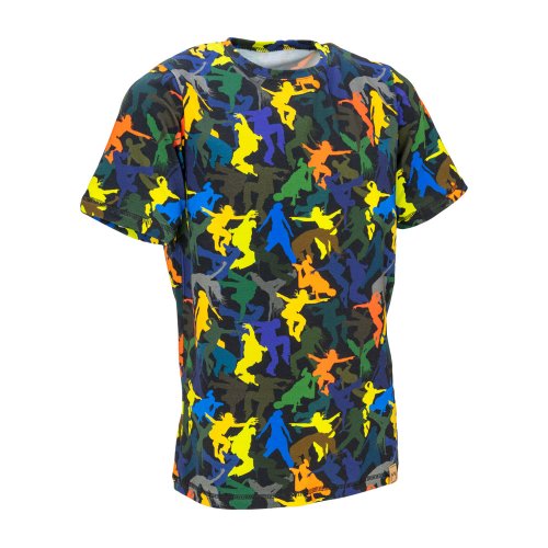 Chlapecké tričko barevné postavy - Barva: Mix, Pohlaví: Chlapecké, Velikost oblečení: 116 / 5-6 let