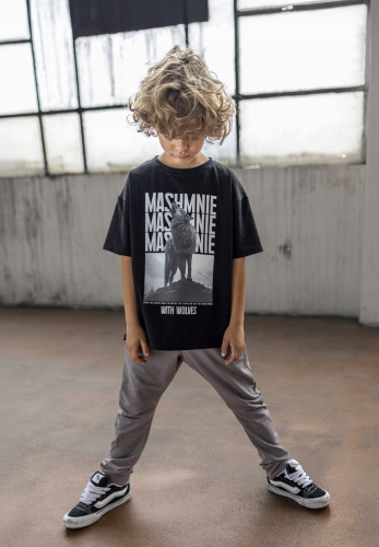 Stylové tričko s vlkem pro kluky