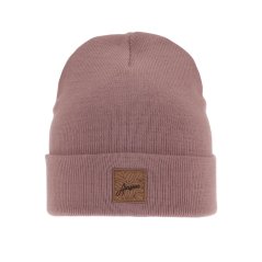 Jednoduchá a trendy růžová čepice Bellona