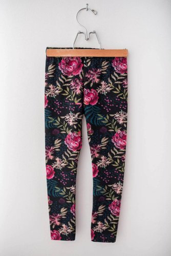 Dívčí legíny  Noční květy - Lily Grey