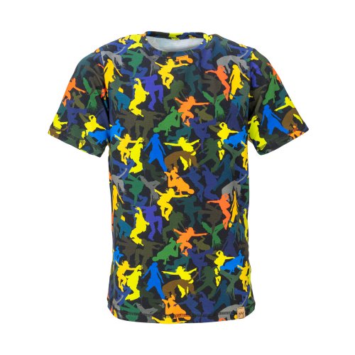 Chlapecké tričko barevné postavy - Barva: Mix, Pohlaví: Chlapecké, Velikost oblečení: 128 / 7-8 let