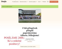Podporujeme paprskový tábor pro děti!