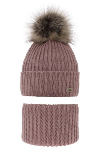 mauve růžová-čepice a tunel