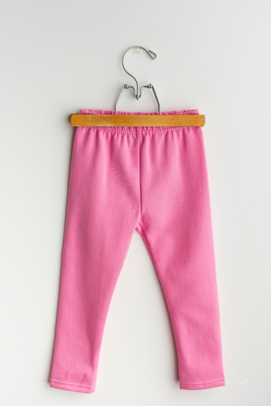 Dívčí zateplené legíny Lollipop-Lily Grey - Velikost oblečení: 146 / 11 let