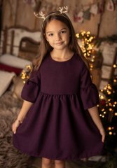 Stylové šaty pro zimní i sváteční chvíle/malvinka.cz