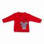 Dětská souprava Mickey Mouse - červená - Velikost oblečení: 62 / 0-3 měsíc