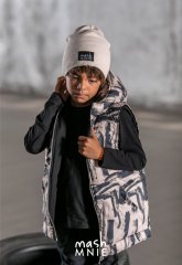 Dětská Čepice MashMnie smetanová