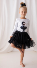 Moderní outfit s nádechem baleríny Moderní outfit s nádechem baleríny