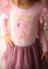 Dětská blůzka Sweet Headphones s roztomilým potiskem/mlavinka.cz