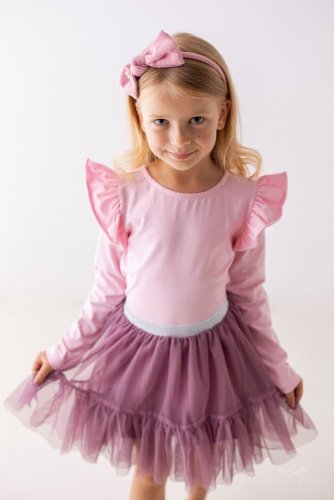 Dívčí tutu sukně -lily grey / malvinka.cz