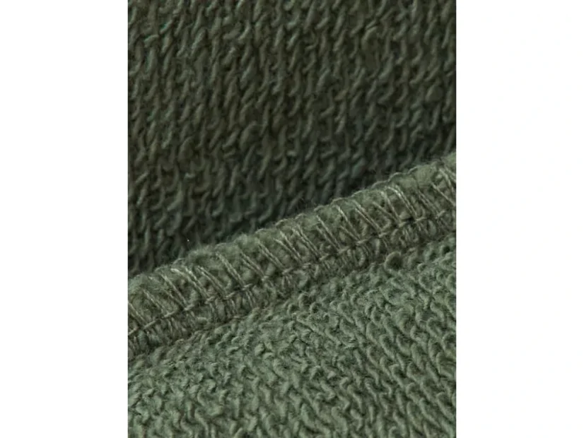 Unisex mikina na zip s kapucí LA - Khaki