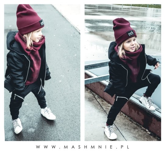 Dětská Čepice MashMnie červená