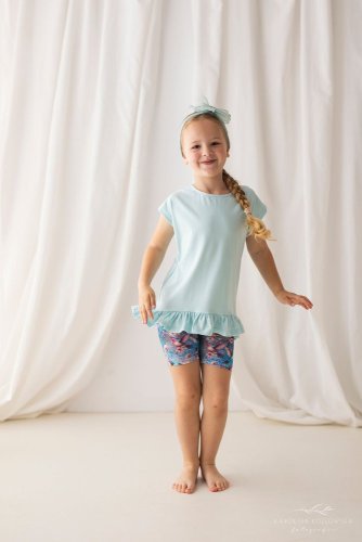 Pohodlná dívčí tunika ideální na léto i volný čas