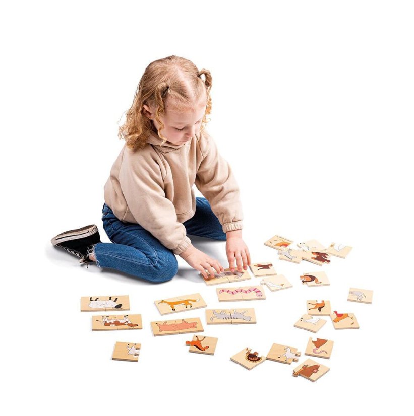 DIDAKTICKÉ PUZZLE ZVÍŘÁTKA| Malvinka.cz