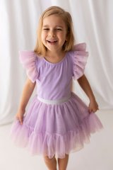 Tutu sukně dívčí levandulová -Lily Grey