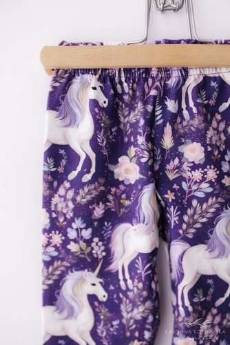 Dívčí legíny s jednorožci Lily Grey