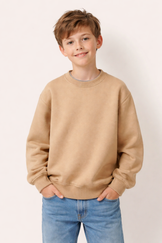 Dětská mikina v béžové barvě – pohodlí a styl pro každý den