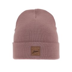 Jednoduchá a trendy růžová čepice Bellona