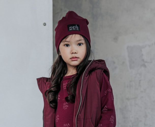 Dětská Čepice MashMnie červená