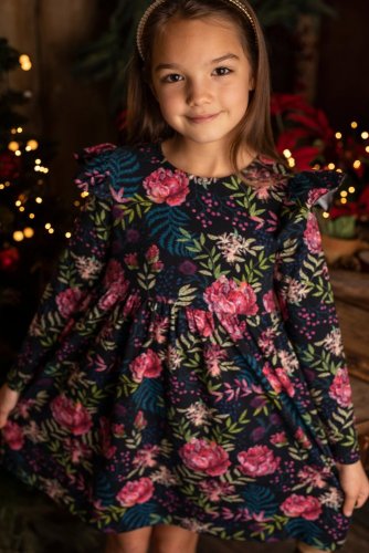 Květinové šaty proparádnice