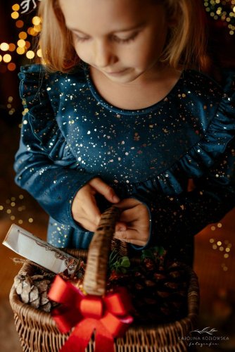 Elegantní šaty pro malé princezny v barvě petrol se zlatým třpytem