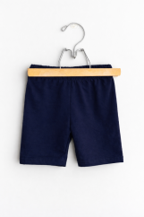 Dívčí tmavě modré šortky Basic Lily Grey Dívčí tmavě modré šortky Basic Lily Grey