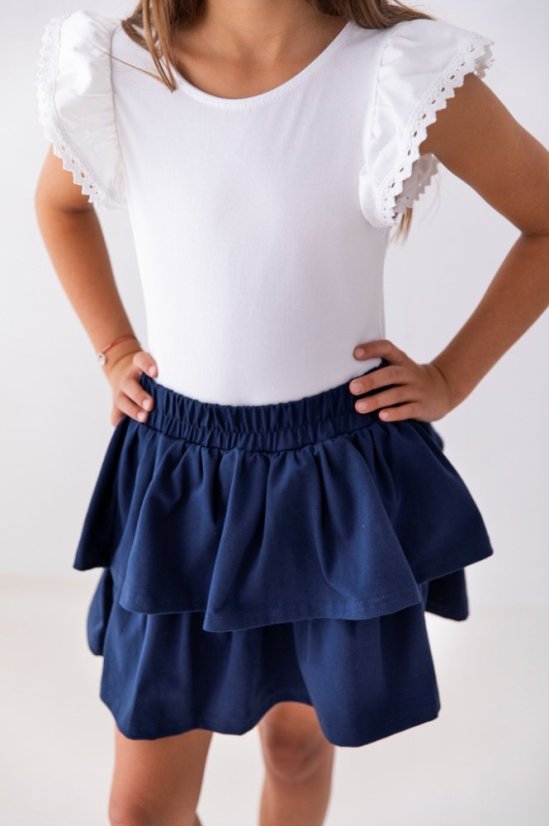 Bílá dívčí blůzka Lily Grey Malvinka.cz