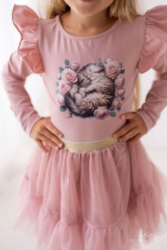 weet Cat – růžová blůzka