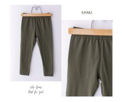 Dívčí legíny  khaki- Lily Grey