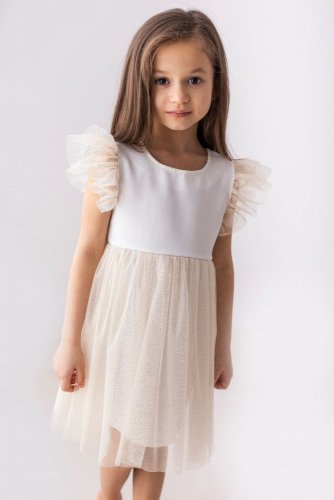 Elegantní šaty s třpytivou tylovou sukní