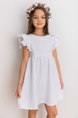 Lehké, něžné a kouzelné – dívčí šaty Bianca